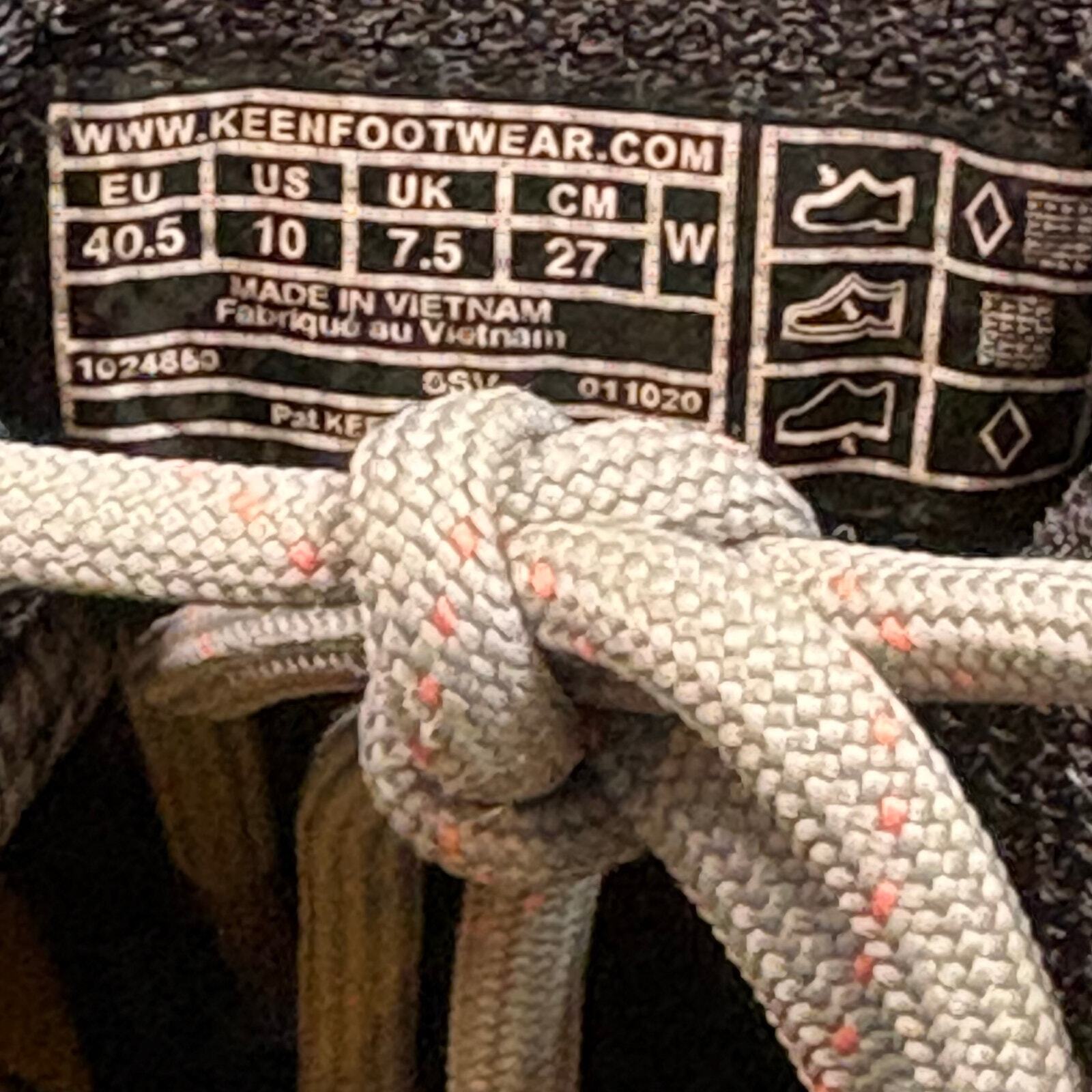 Scarpa da trekking KEEN donna Tempo Flex impermeabile outdoor Keendry taglia 10 grigia