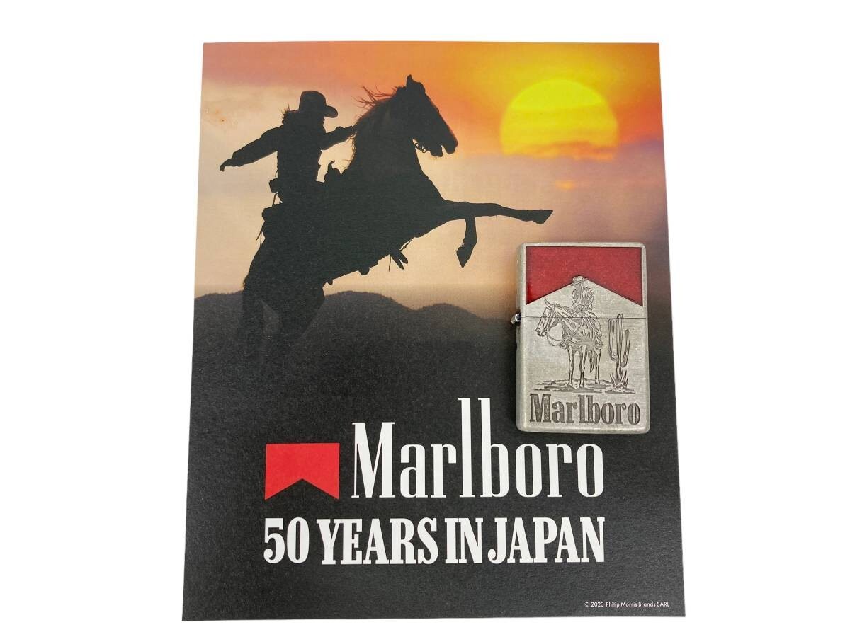 marlboro50周年記念ZIPPO「Horseshoe」デザイン