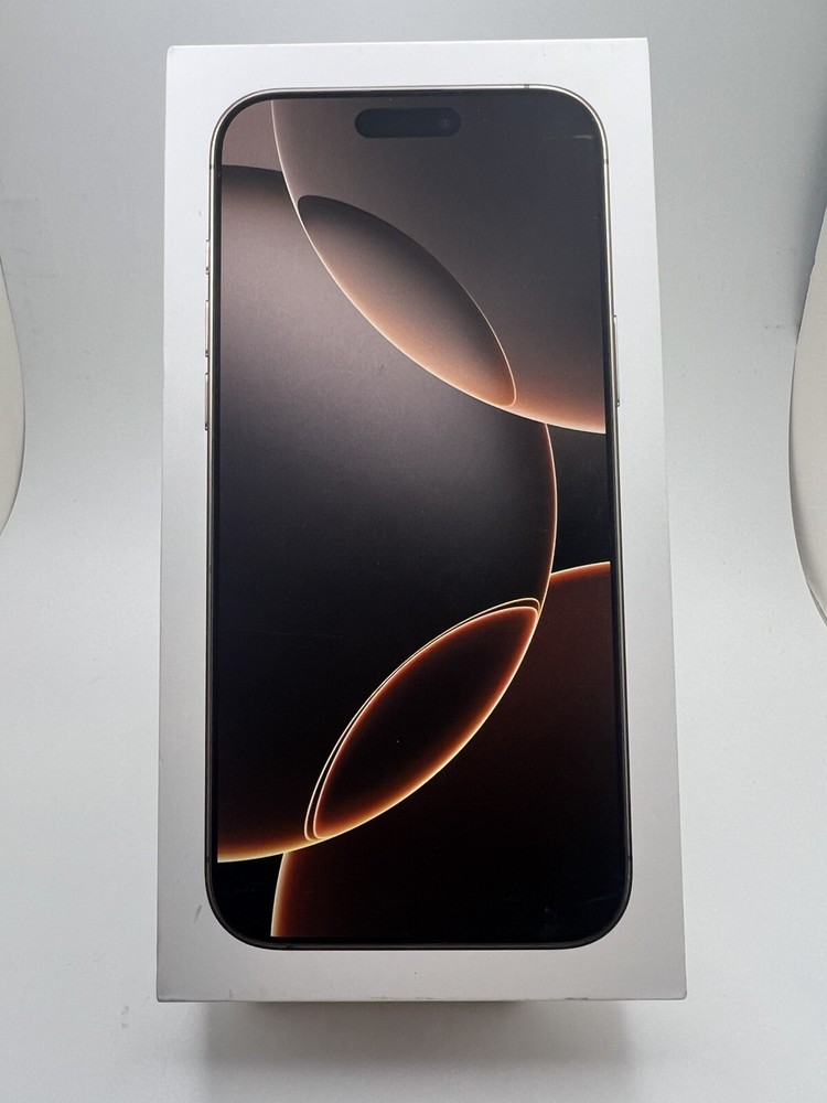 Apple iPhone 16 Pro Max - 256 GB - Desert Titanium - AT&T - Sealed - Check ESN