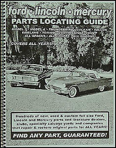 Find ANY Ford car part with this book Guaranteed! Nationwide Directory