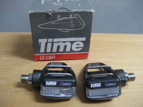 2 Time Le Defi 9/16e x 20 F Century Bicycle Pedals Tritech France - Afbeelding 1 van 12
