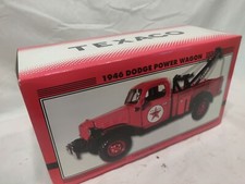 TEXACO 1946 DODGE POWER WAGON TOW TRUCK WRECKER REGULAR EDITION #23 in Series D.