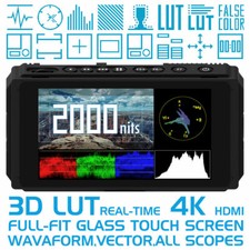 C50 Camera Field Monitor 5" HD IPS Touch Screen 3G SDI 3D LUT 4K HDMI 2000nit