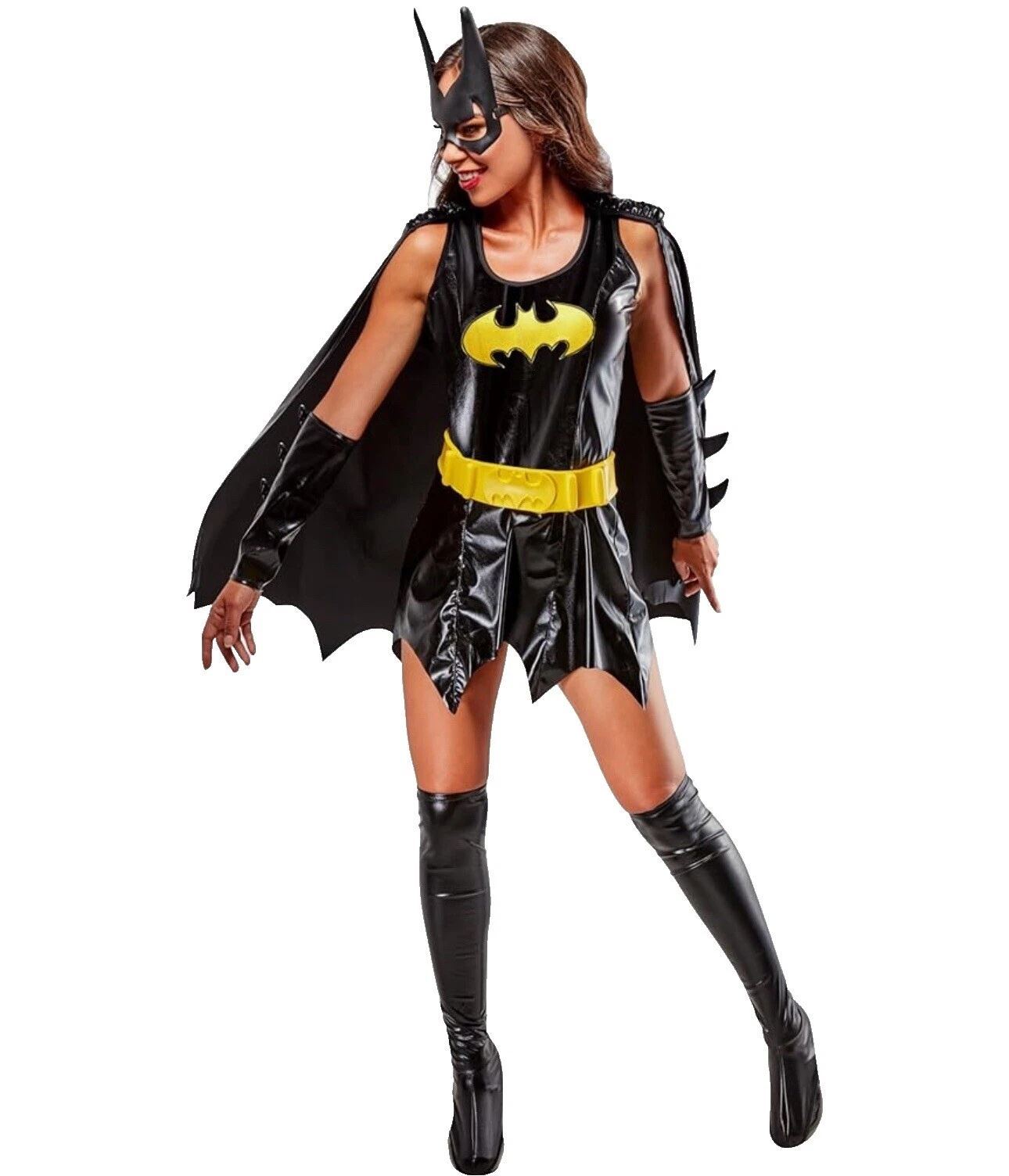 Batgirl Complete Outfit Costumes Black for Women