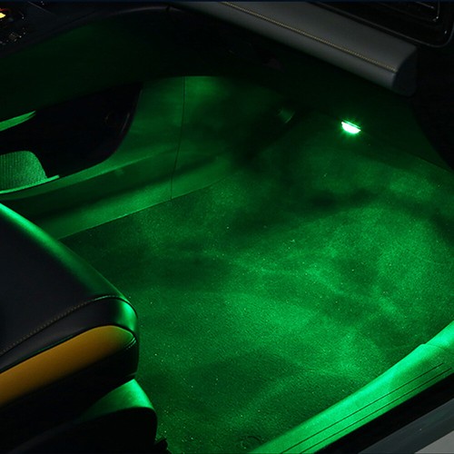 LED Car Interior Light RGB Atmosphere Ambient Lamp Accessories Remote Control - Picture 9 of 12