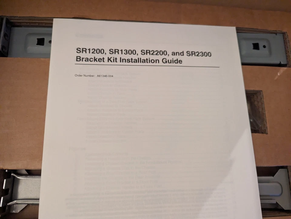 Intel  A85509-001,  Server Rack Bracket Kit For SR1200 2200 1300 2300 - Image 3 of 3