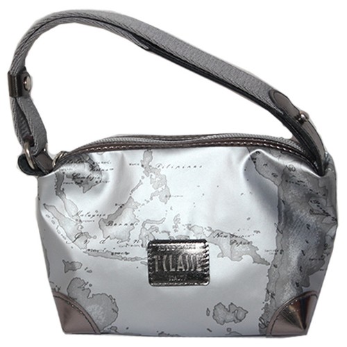 Borsa Alviero Martini Prima 1 Classe GEO donna Piccola 18 cm. Argento | eBay