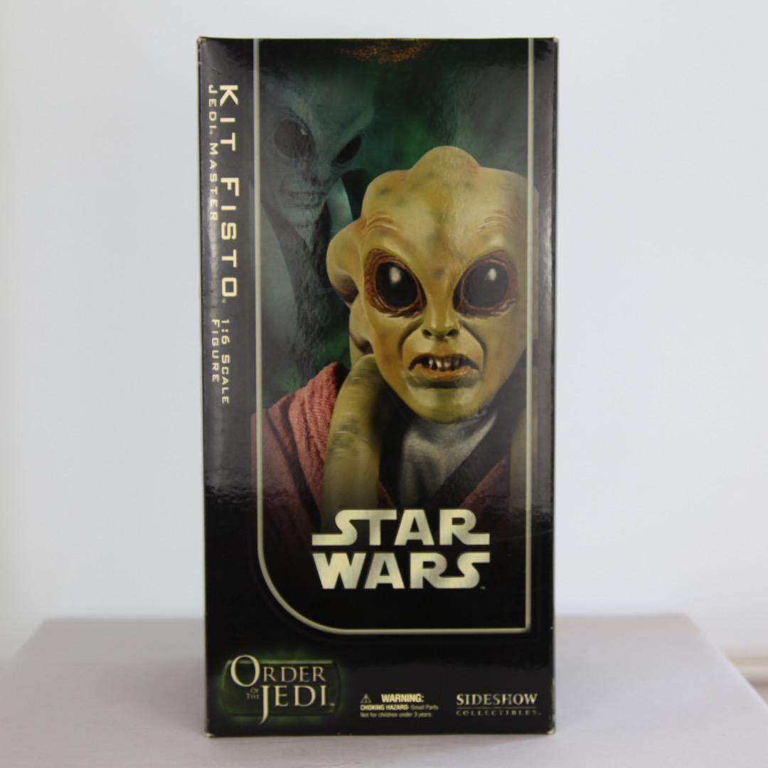 Sideshow Hot Toys Star Wars Kit Fisto 1/6 Scale New Discontinued