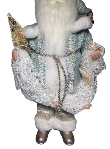 Santa Karen Didion Originals Beach Shell Christmas Figure Tree Shell Decor New - Picture 4 of 12