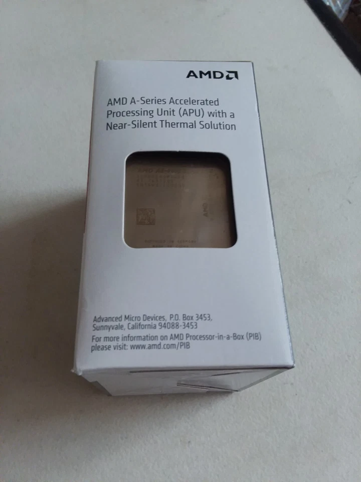 NEW AMD A8-9600 Quad Core Socket AM4 AD9600AGABBOX Radeon R7 Processor CPU NIB - Image 2 of 3