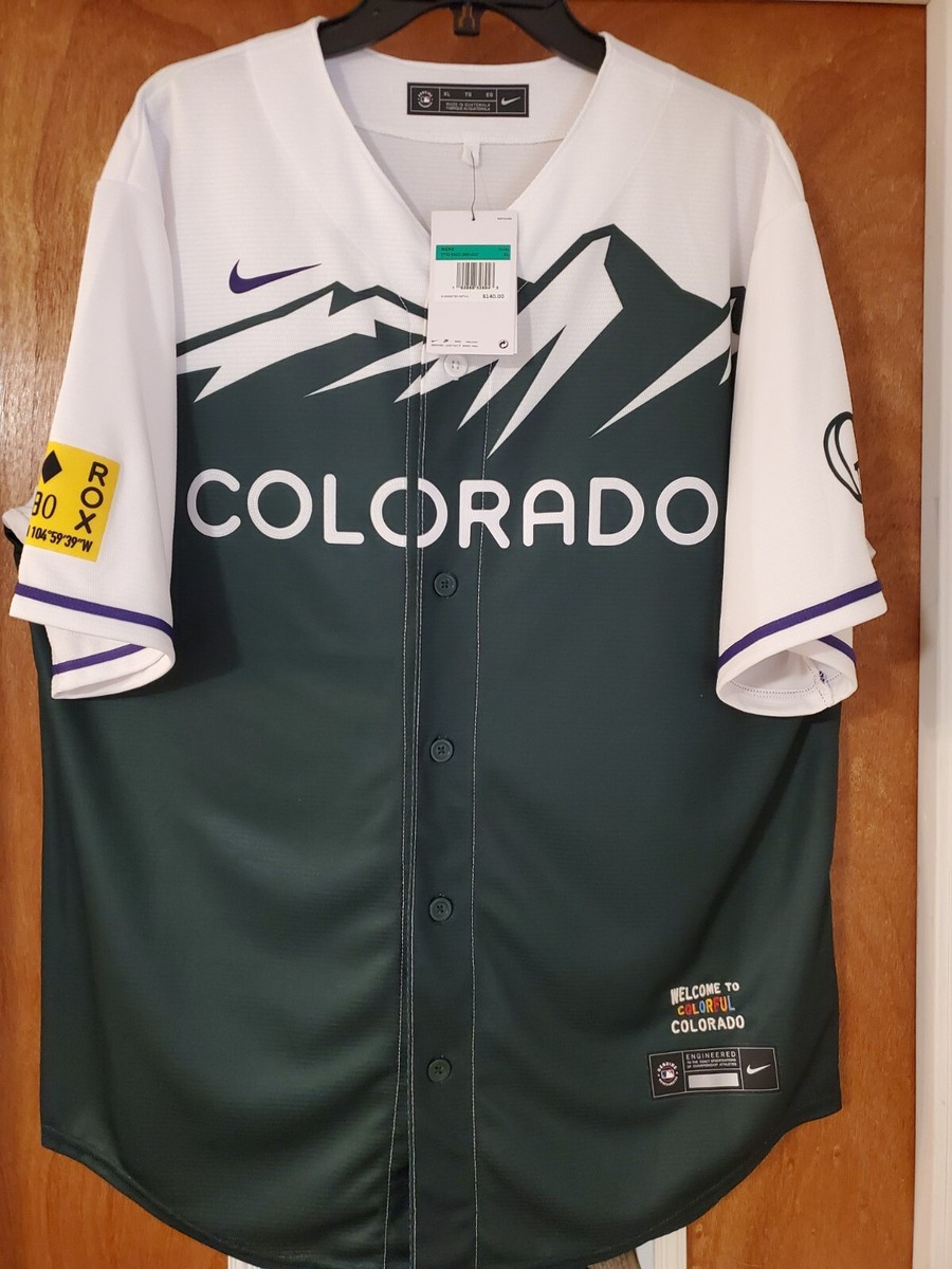 NIKE MLB コロラド・ロッキーズ シティコネクト ユニフォームXL 楽天市場】【公式グッズ】MLB ロッキーズ シティコネクト