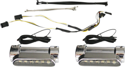 CUSTOM DYNAMICS Engine Guard Light - FLH - Chrome CD-CB-AW-BCM-C
