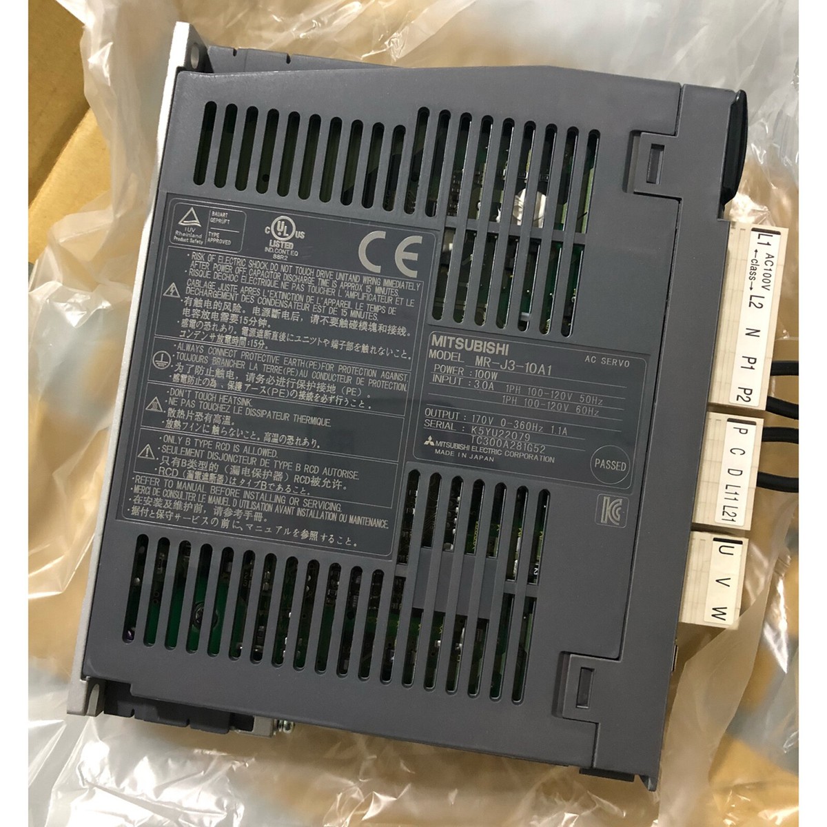 Brand NEW MITSUBISHI servo drive MR-J3-10A1 MRJ310A1 One