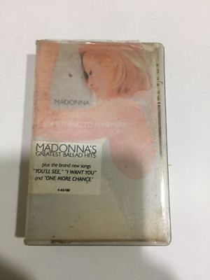 Madonna Something To Remember Clamshell Sticker 1995 Rare Cassette Tape India