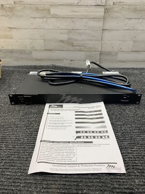 NOS Middle Atlantic PD-915R Rackmount Power Strip 9-Outlet 15A (Black)