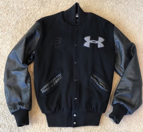under armour leather jacket