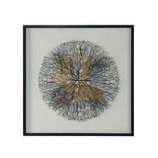 Shadow Box Wall Decor Art Black White Indoor Outdoor Living Dining Room