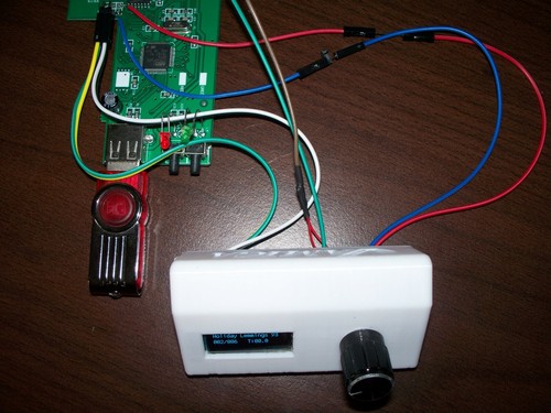 Amiga 500 600 A1200 GOTEK 3D Printed Box / FLASH FLOPPY/ H&C Blue OLed + Rotary - Picture 8 of 12