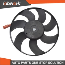 Labwork Right A/C Condenser Cooling Fan 2006-2010 For Volkswagen Jetta Passat