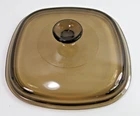 Vintage 35 Pyrex Replacement Lid Square Amber A 9 C