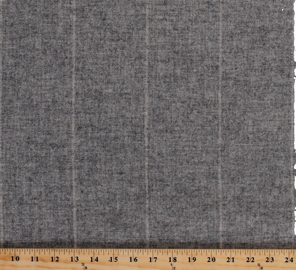 Wool Blend Striped Craft Fabrics
