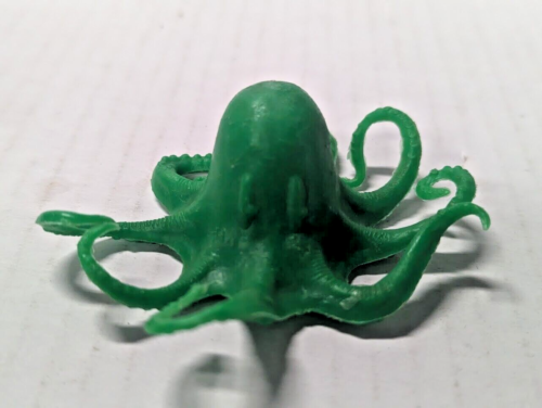 Deep Sea Creature 1968 plastic cereal toy figure marx vtg Giant Octopus GI JOE - Picture 1 of 4