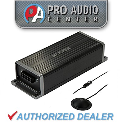 47KEY2004 KICKER KEY200.4 200W RMS 50x4 4-Channel Car Audio Amplifier w/Auto-EQ/