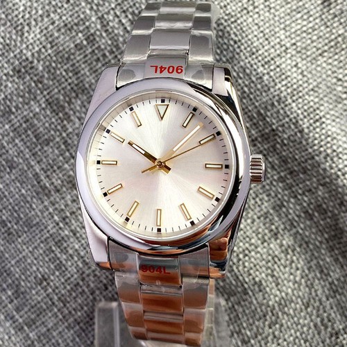 BLIGER 36mm Blue Pink Dial Luminous Japan NH35 PT5000 MIYOTA Automatic Men Watch - 第 108/156 張圖片