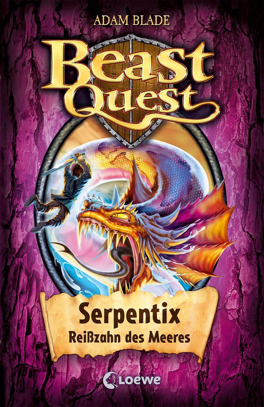 Thumbnail - Beast Quest - Serpentix, Reißzahn Des Meeres | Band 43 | Adam Blade |