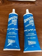 (2 pack)SPECTRA 360 ELECTRODE CONDUCTIVE GEL ECG GEL 8.5 oz (NEW)