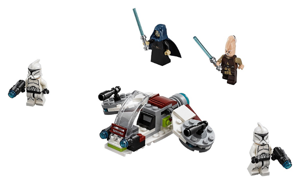LEGO 75206 - Star Wars Episode 2: Jedi and Clone Troopers Battle
