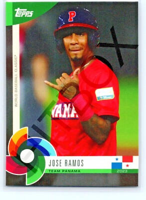 2023 TOPPS WBC GLOBAL STARS - PYC Pick Black Green /75 Red /150