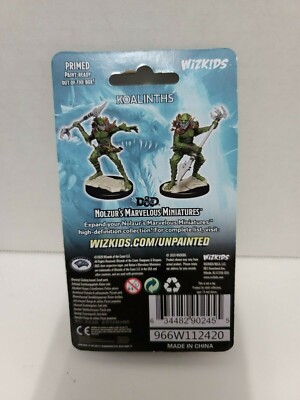 D&D Nolzur's Marvelous Miniatures: Wave 14 Koalinths - Unpainted Primed Miniatures For Dungeons & Dragons