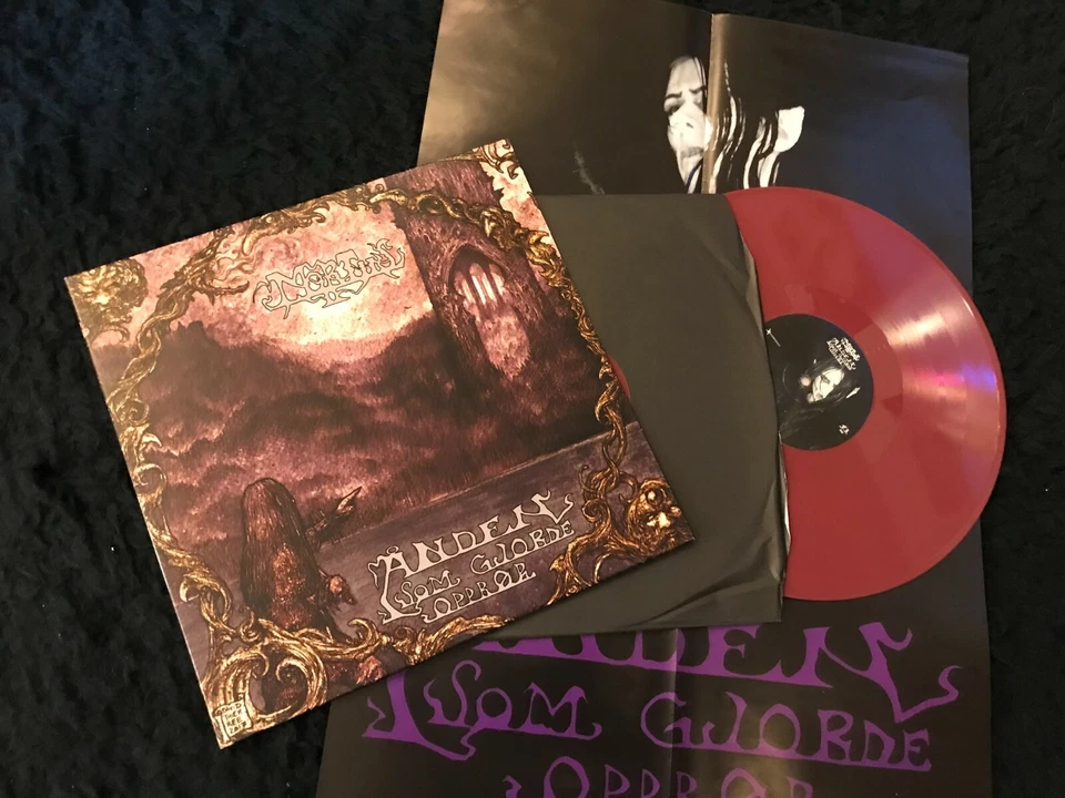 Mortiis lp ltd VINYL '94 '19 sacrificial blood +POSTER Anden Som Gjorde Oppror! - Image 3 of 4