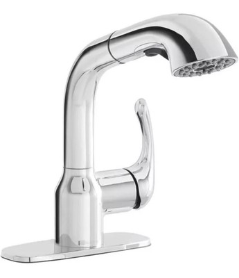 Glacier Bay Dunning Pull-Out Laundry Faucet w/ Dual Spray Chrome 1005409732