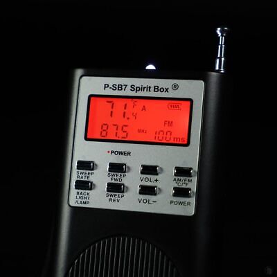 GhostStop SB7 Spirit Box for Ghost Hunting with FM+AM and GhostStop SB7 Spirit Box for Ghost Hunting with FM+AM and