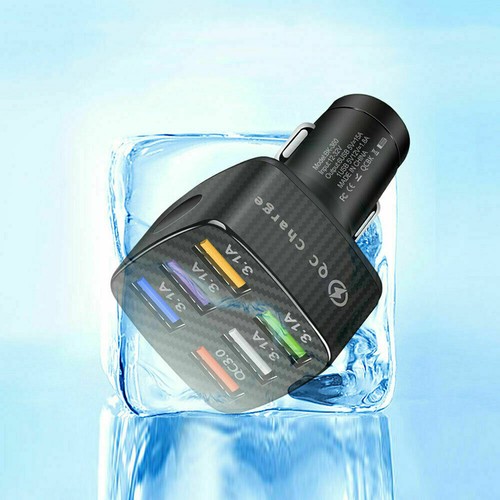 Quick Charder QC3.0 LED Car Charger Cigarette Lighter Super Fast Charger Adapter - Zdjęcie 12 z 14