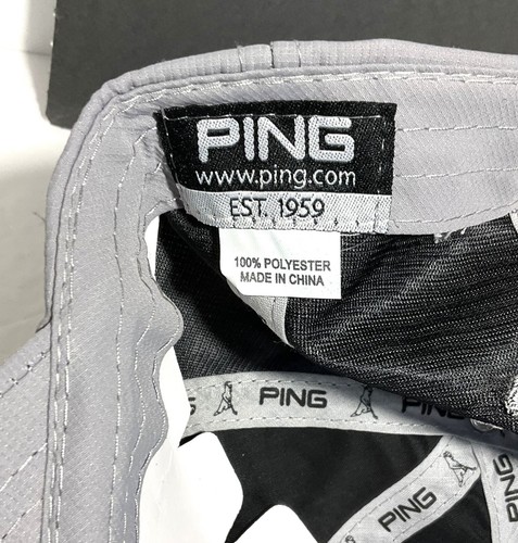 Ping Unstructured G30 Lvuis S7 Adjustable cap - New w/ Tag - Beautiful Ash / Blk - Picture 6 of 7