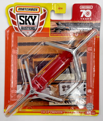 Matchbox 70 Years Sky busters CH-47 CHINOOK Die-cast Model Airplane Toys