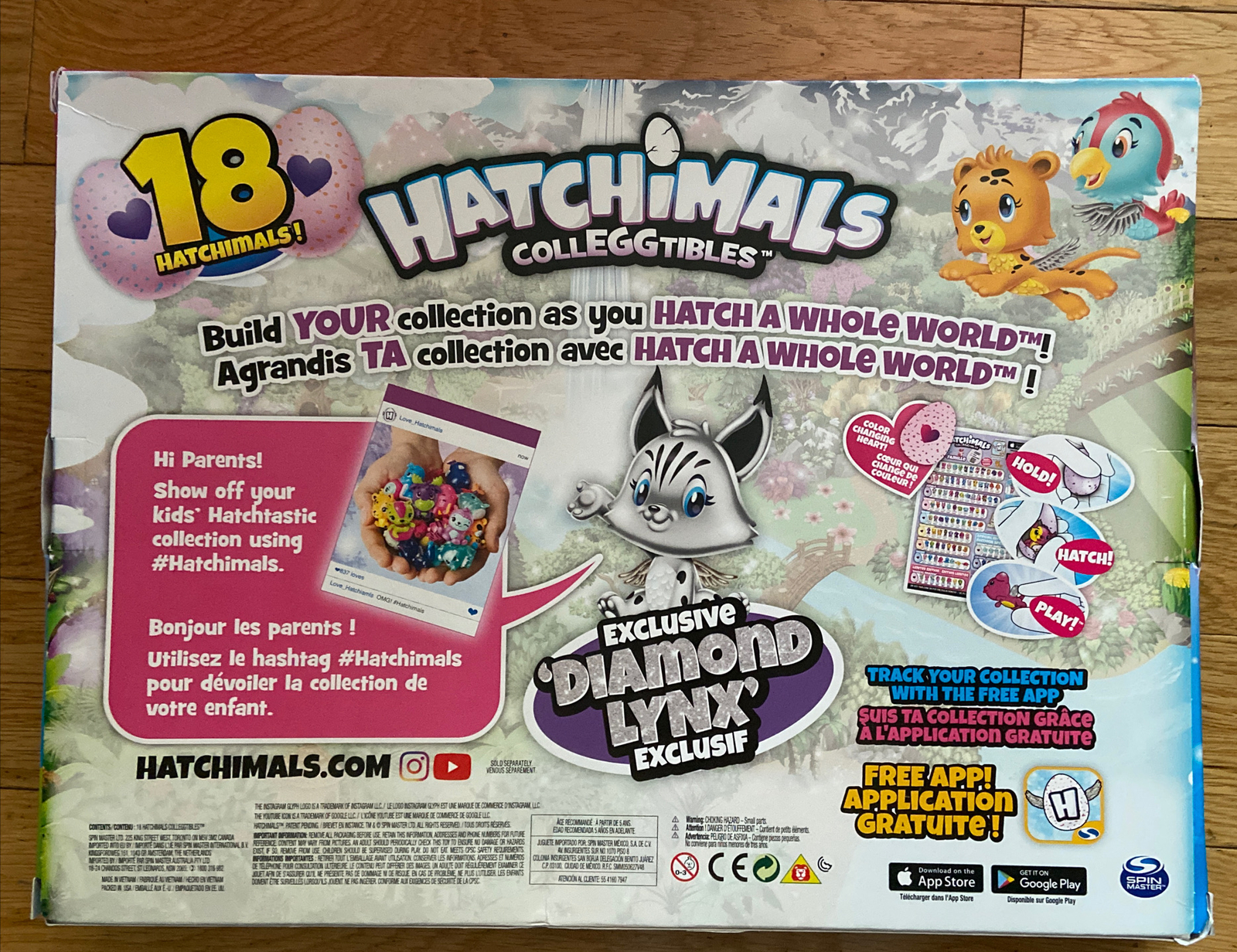 hatchimals colleggtibles diamond lynx