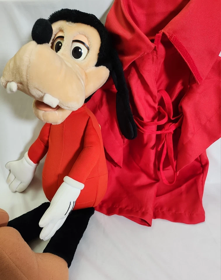 De colección 1986 Disney Talking Goofy - Reproductor de casete Storytime de 2'0" + Bata de mago Foto 2 de 4