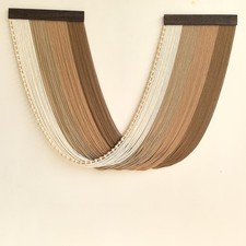 Large Macrame Wall Hanging, Boho Wall Tapestry Decor, Fiber Wall Art Backgrou...