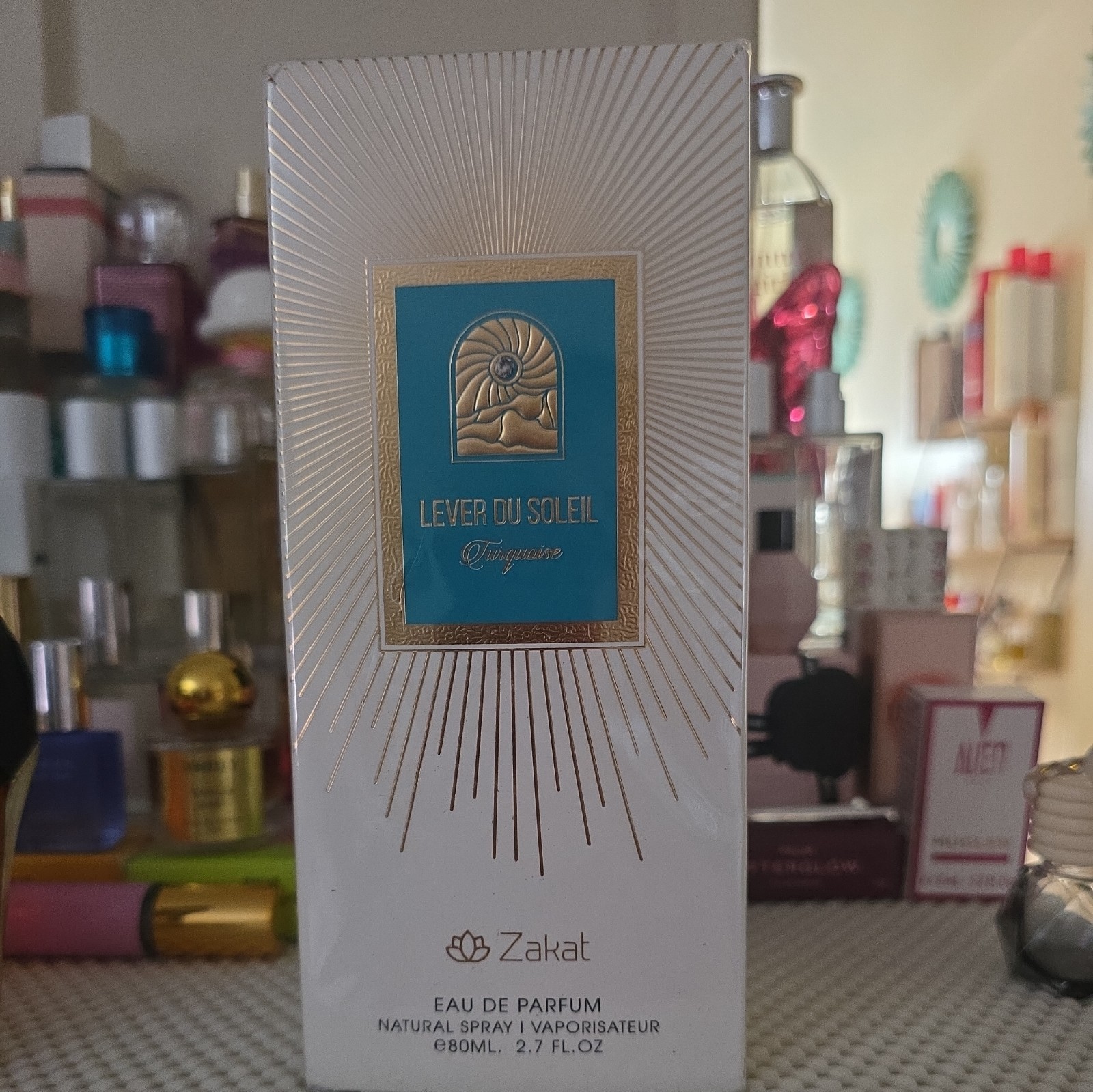 Zakat Lever Du Soleil Turquoise EDP 80ml Unisex New | eBay