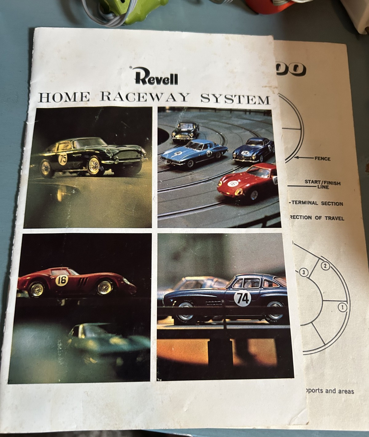 REVELL SLOT CAR RACE TRACK SET  BAJA 1000 DUNE BUGGY RACERS 1/32 SCALE