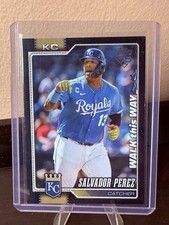 2026 Topps Salvador Perez Walk This Way BLACK 01/10 Alpha Royals SSP