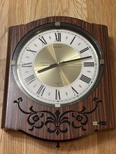 Vintage Seiko Large Wall Clock 41cm  - Sweep Hand & Chimes