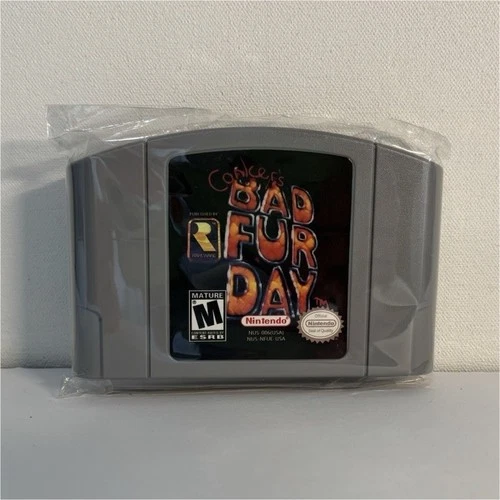 Nintendo Conker's Bad Fur Day Nintendo 64 Cartridge NTSC-U/C M Rated