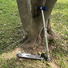 Razor A Kick Scooter Adjustable Silver/Gray Blue Off Road