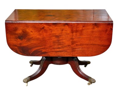 Antique Boston Mahogany Classical Drop Leaf Dining Table | eBay