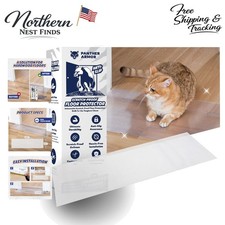 Elegant Scratch-Proof Hardwood Floor Protector for Pets - 15.7" x 43.3"